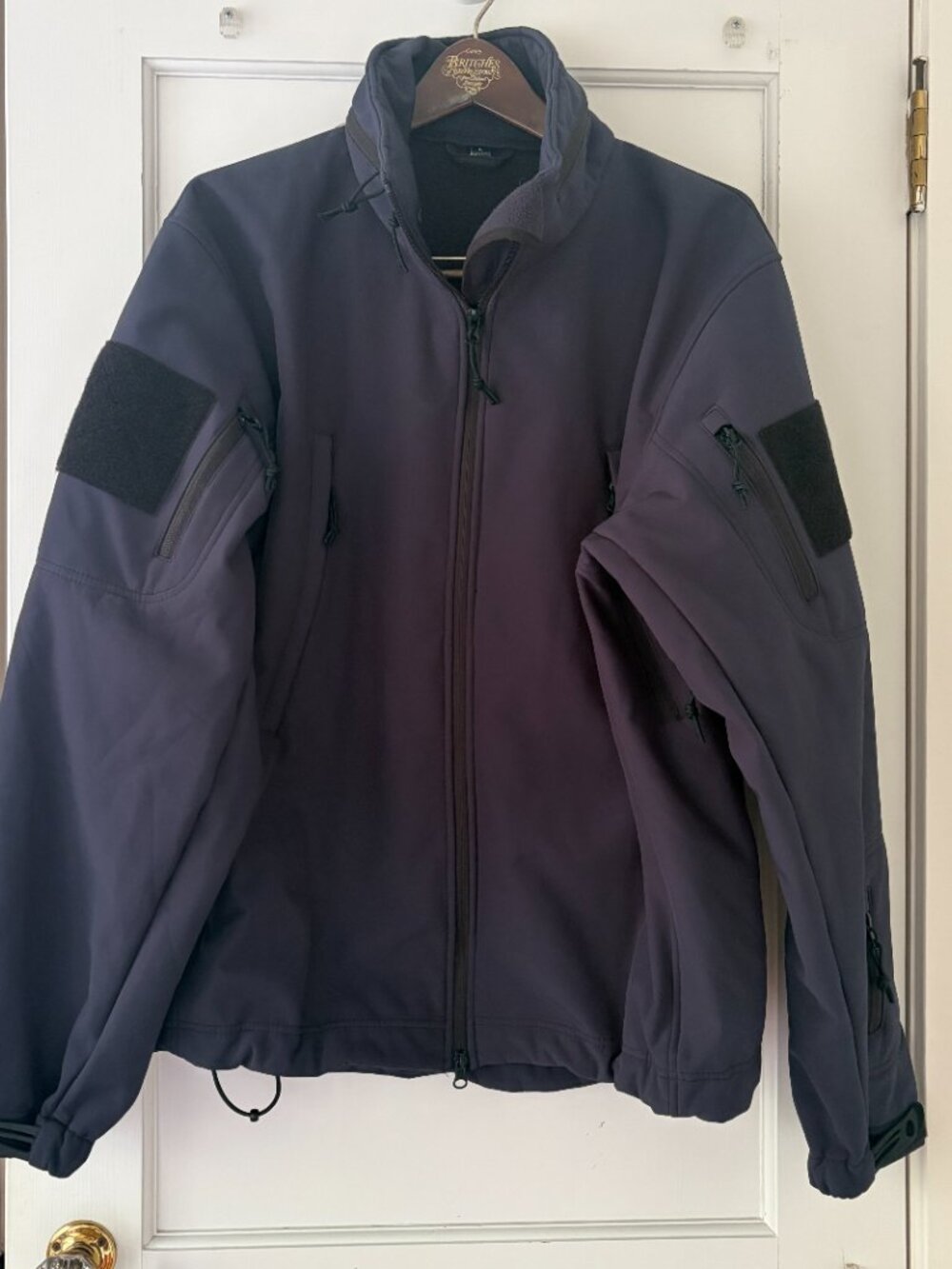 Rothco 9511 Special Ops Tactical Soft Shell Jacket Size Large Navy Blue - Picture 2 of 10